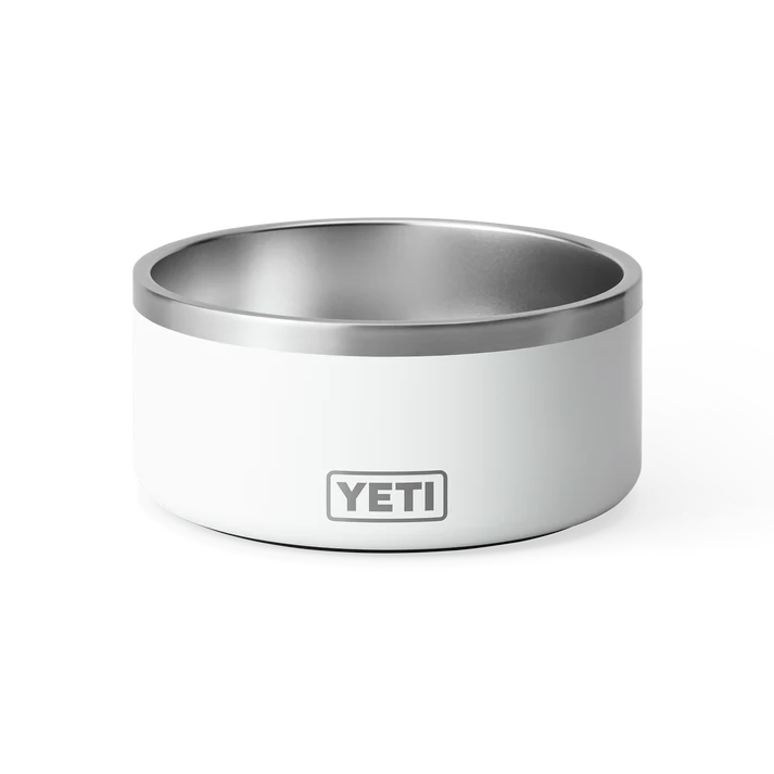 Gamelle pour chien YETI Boomer™ 8 blanche – Gamelle robuste en acier inoxydable