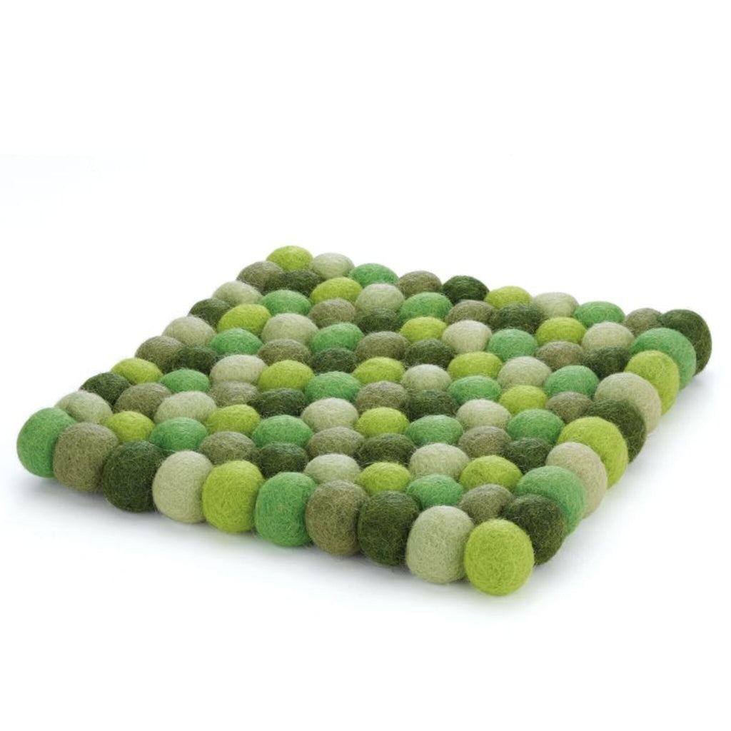 Dessous de verre carré LANA VERDE par CILIO