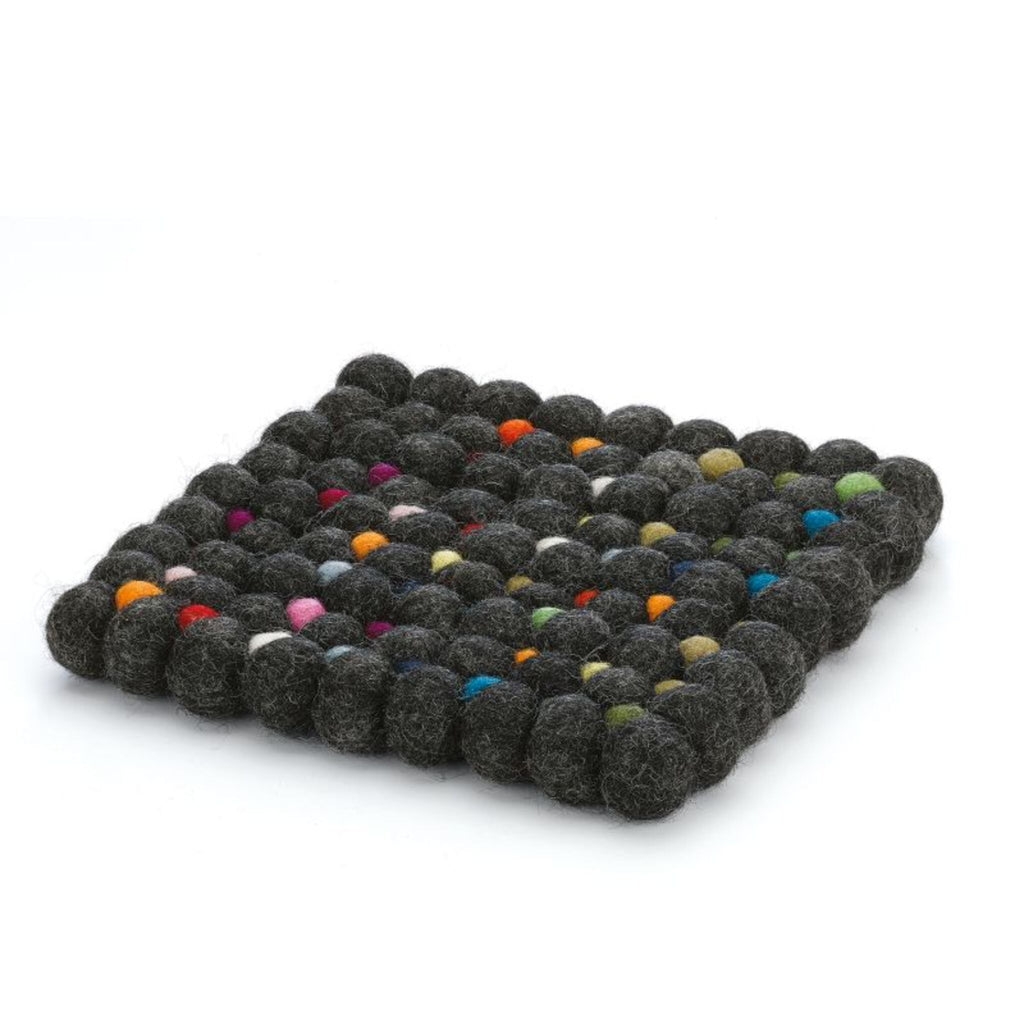 Untersetzer LANA NERO quadratisch von CILIO