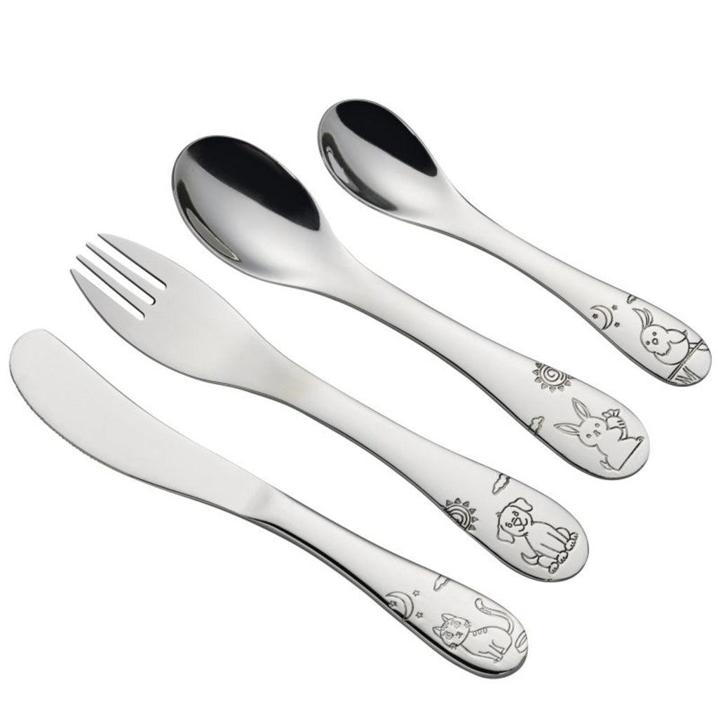 Ensemble de couverts pour enfants 4 pièces LITTLE FRIENDS de CILIO