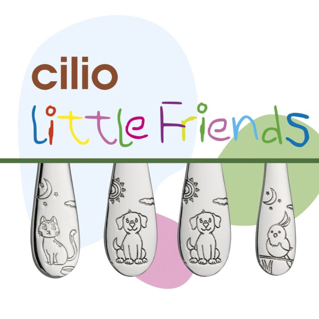 Ensemble de couverts pour enfants 4 pièces LITTLE FRIENDS de CILIO