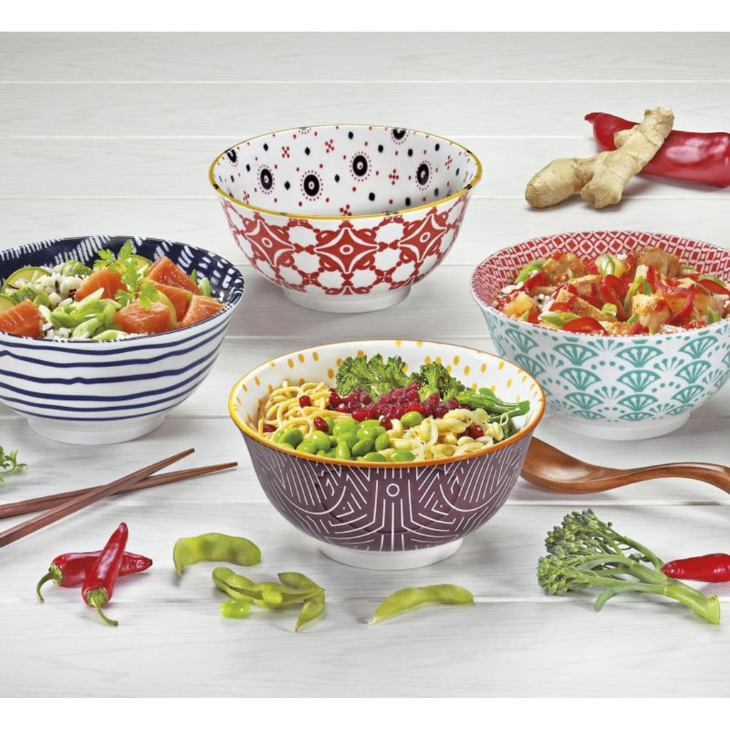 Bowl AMICI Striche 18 cm von CILIO