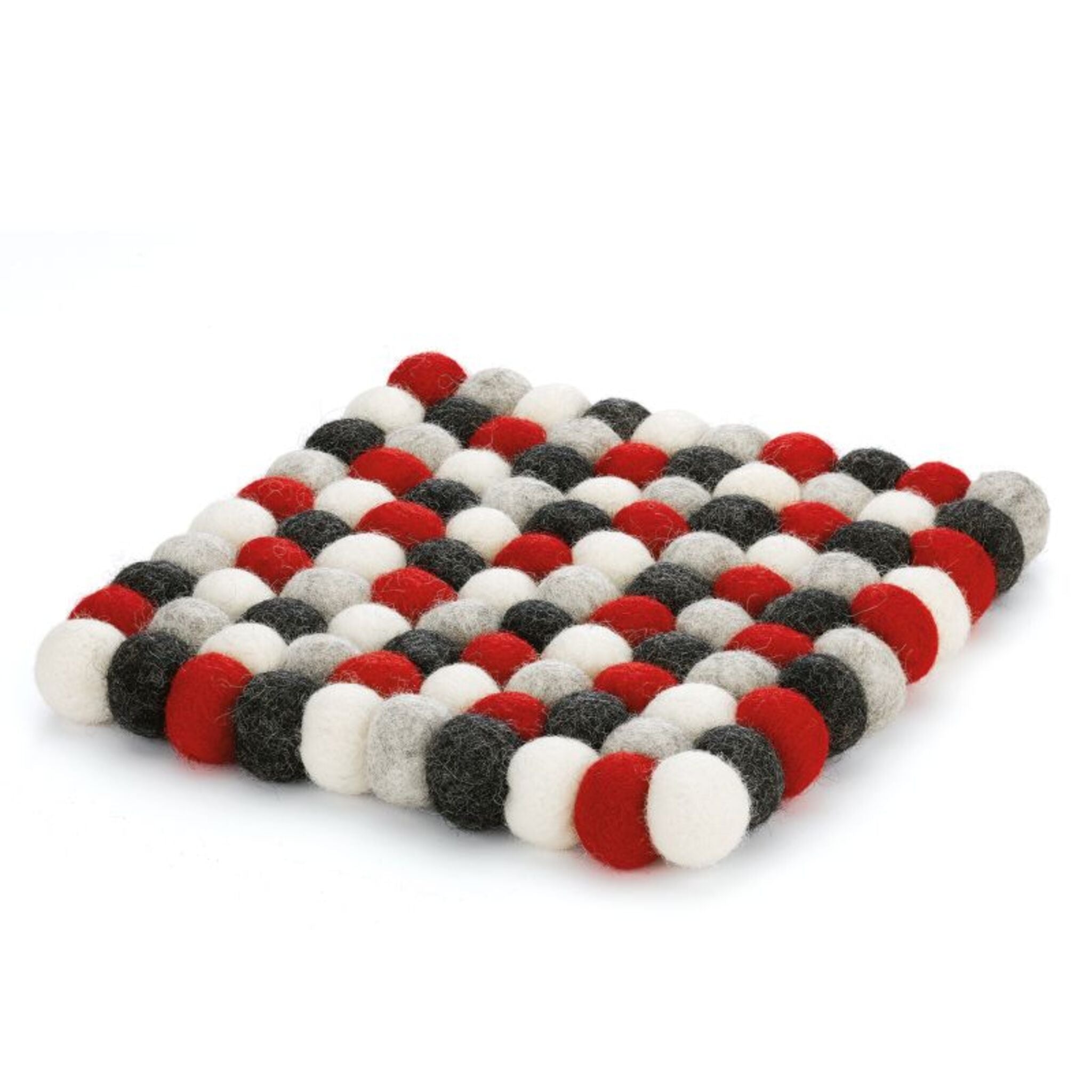 Dessous de verre carré LANA ROSSO par CILIO