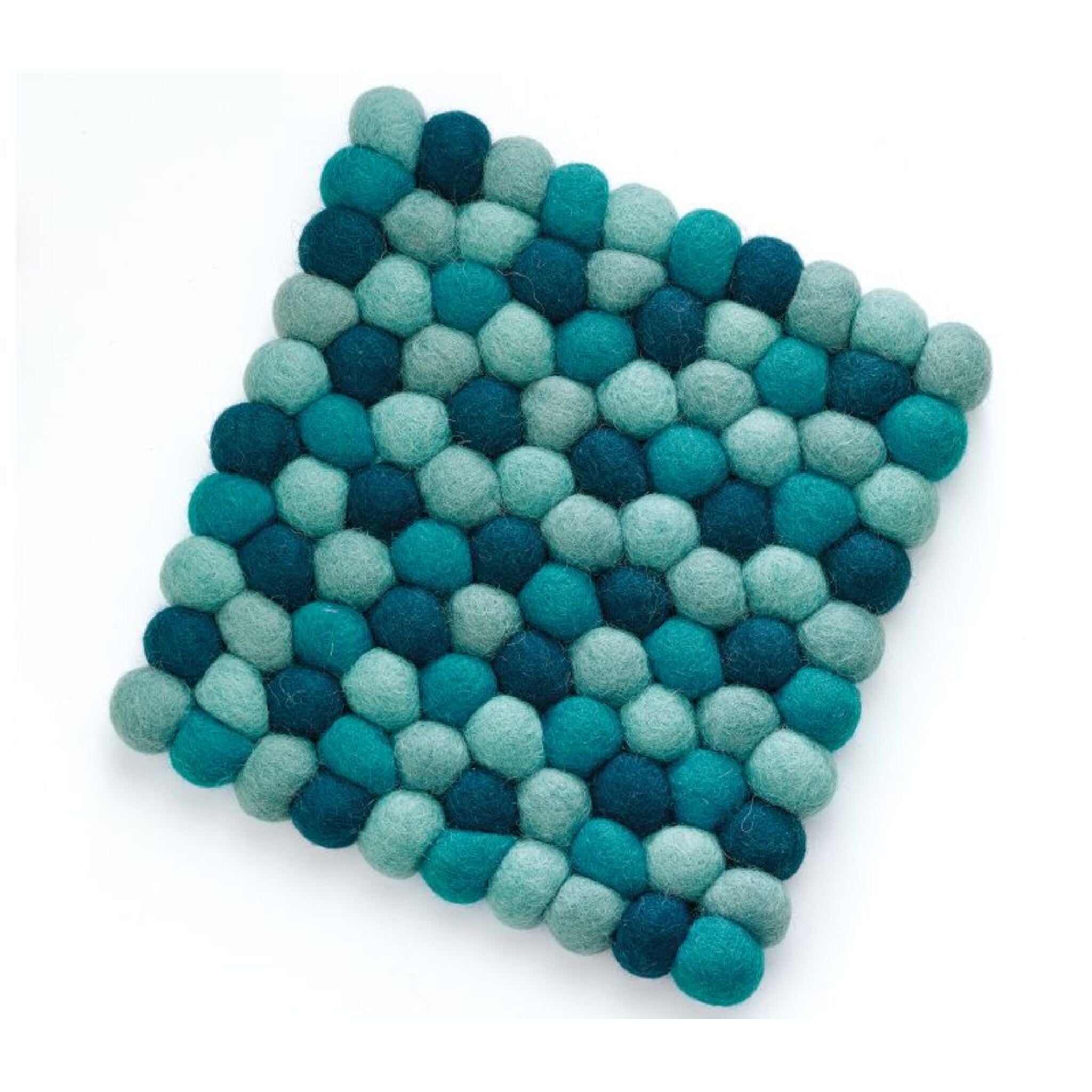 Dessous de verre carré LANA AZZURRO par CILIO