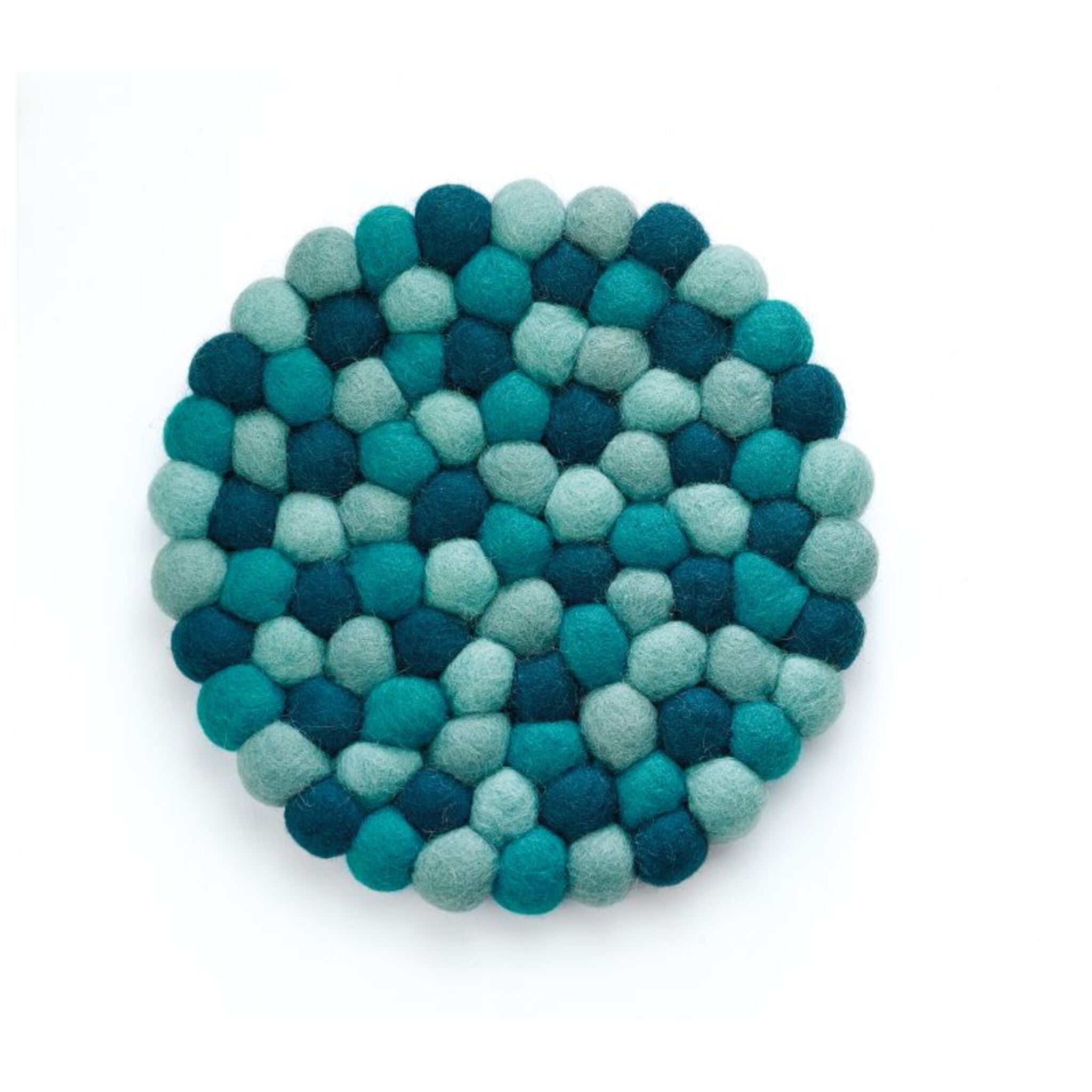 Dessous de verre rond LANA AZZURRO par CILIO