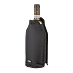 Cilio Kühlmanschette Vino in Schwarz mit Weinflasche Teruzzi, isolierende Weinflaschen-Kühltasche