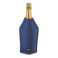 Cilio Kühlmanschette Vino in Blau für Champagnerflasche – Flaschenkühler aus Neopren