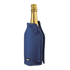 Cilio Kühlmanschette Vino in Blau für Champagnerflasche – praktische Flaschenkühler-Hülle