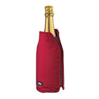 Cilio Kühlmanschette Vino in Bordeaux-Rot für Champagnerflasche – elegante Flaschenkühlung aus Neopren