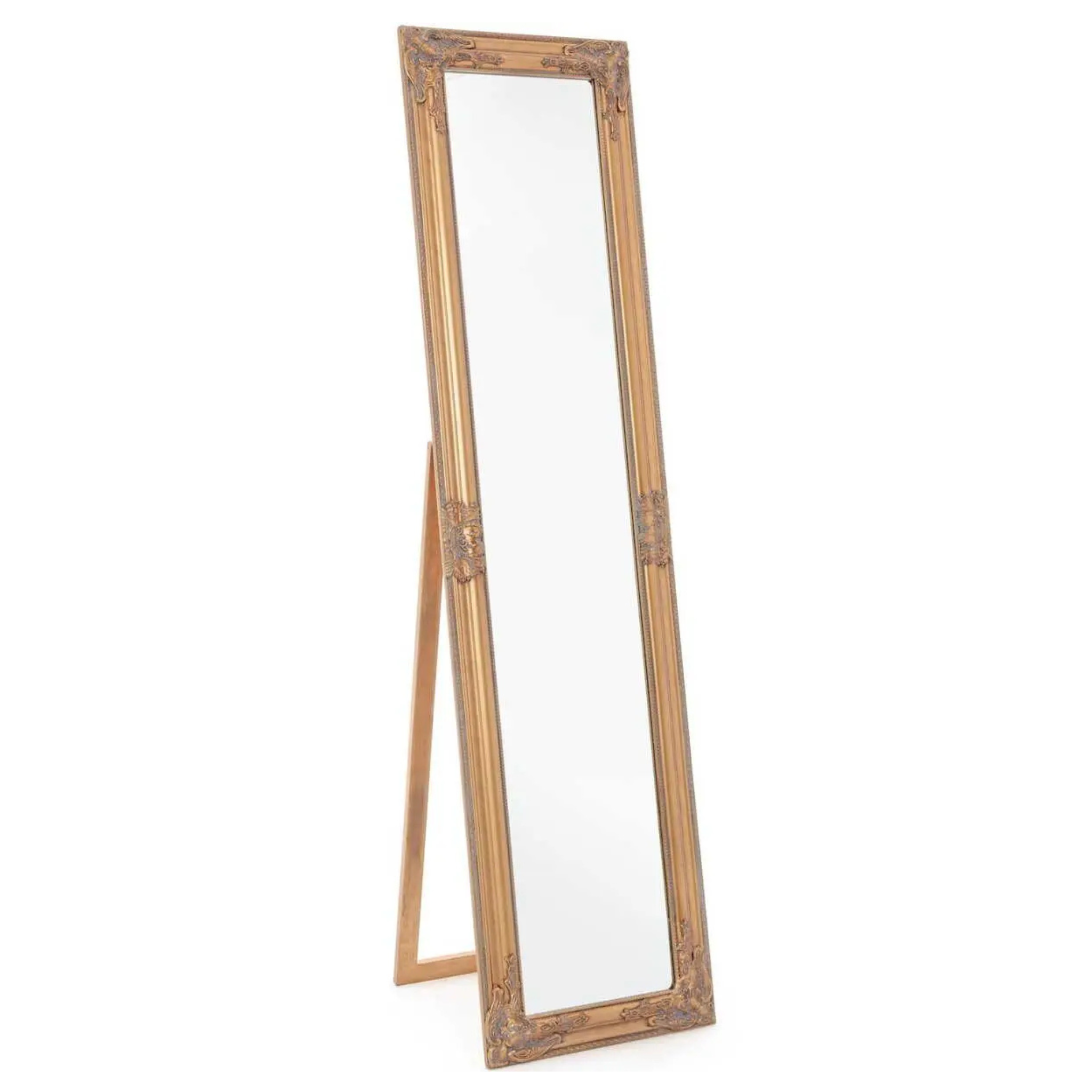 Standspiegel Miro 40x160cm Holzrahmen Bizzotto - Großer Spiegel zum Aufstellen
