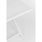 Bizzotto Klapptisch Elin 110x70cm - Praktischer Klapptisch in Weiß für flexible Raumnutzung