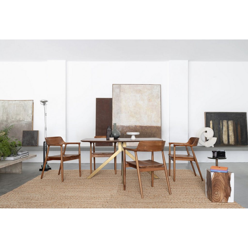 Table d'appoint Melty, blanche, 30x30