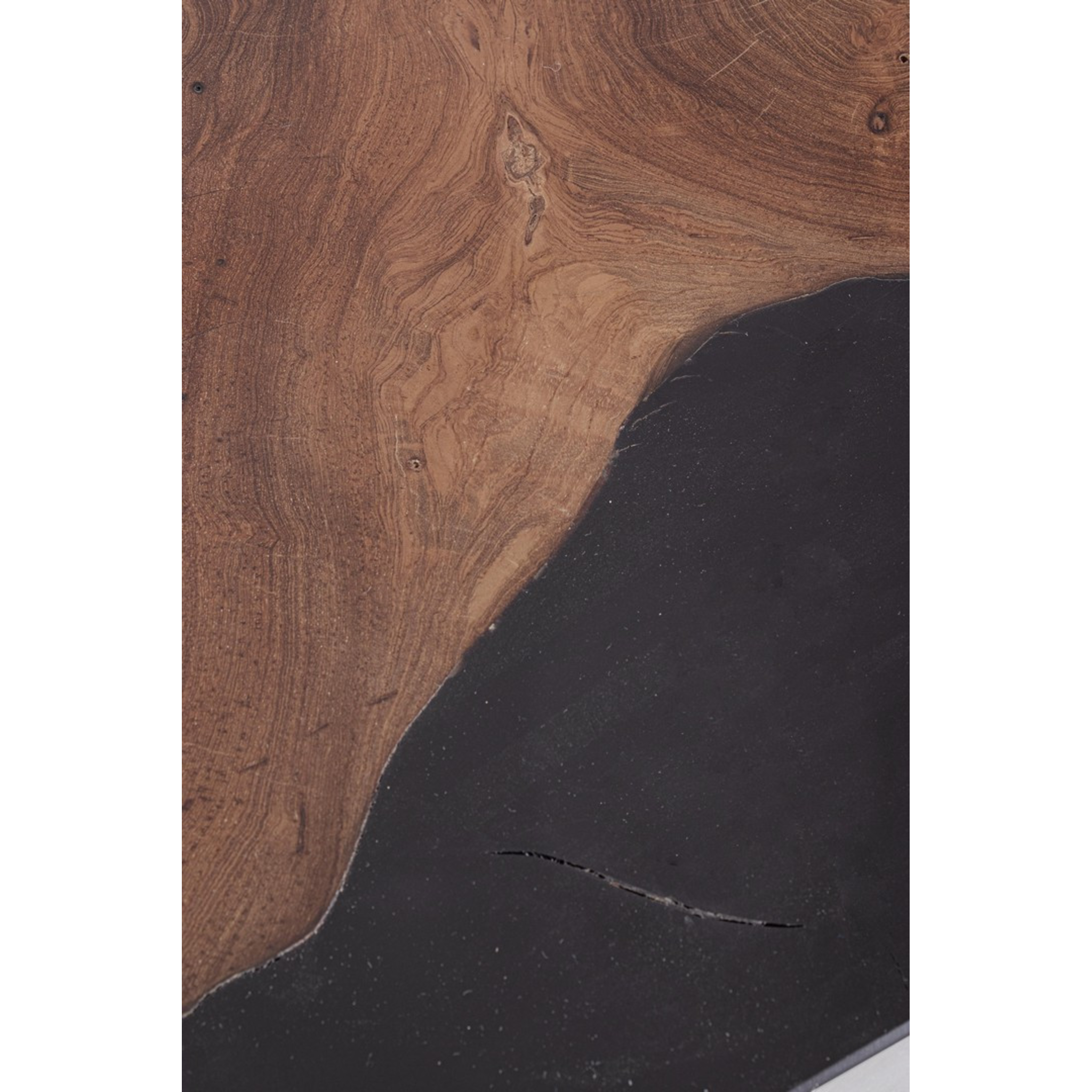 Table d'appoint Melty, noir, 30x30