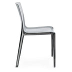 Moderner Stuhl Adele transparent von Bizzotto - elegantes Design für Wohnzimmer und Esszimmer