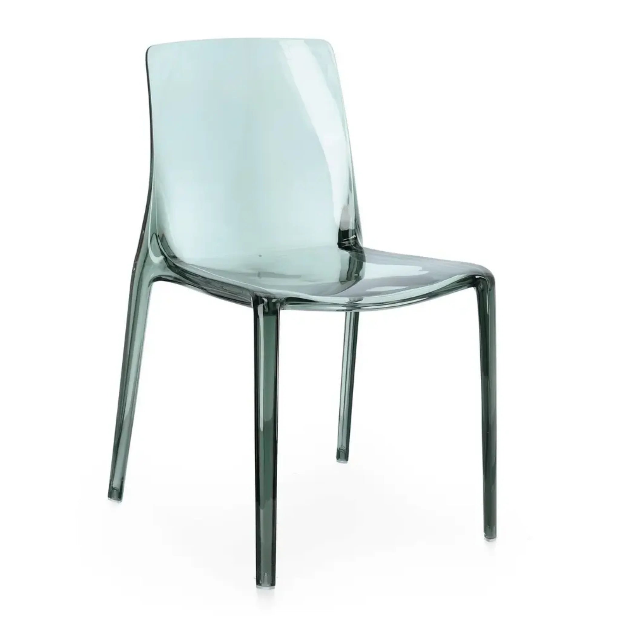 Moderner Transparenter Stuhl Adele von Bizzotto - Eleganter Design Küchenstuhl aus Kunststoff