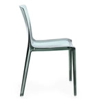 Bizzotto Stuhl Adele transparent - moderner Designerstuhl aus Kunststoff für Wohnzimmer und Küche