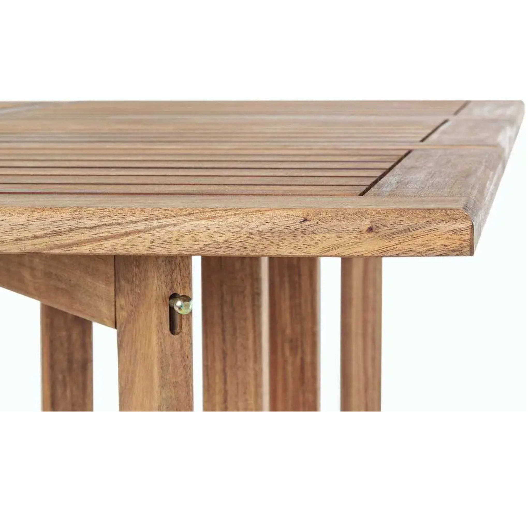 Bizzotto Gartenset Noemi 5-teilig Akazie - Hochwertiger Gartentisch mit Stühlen