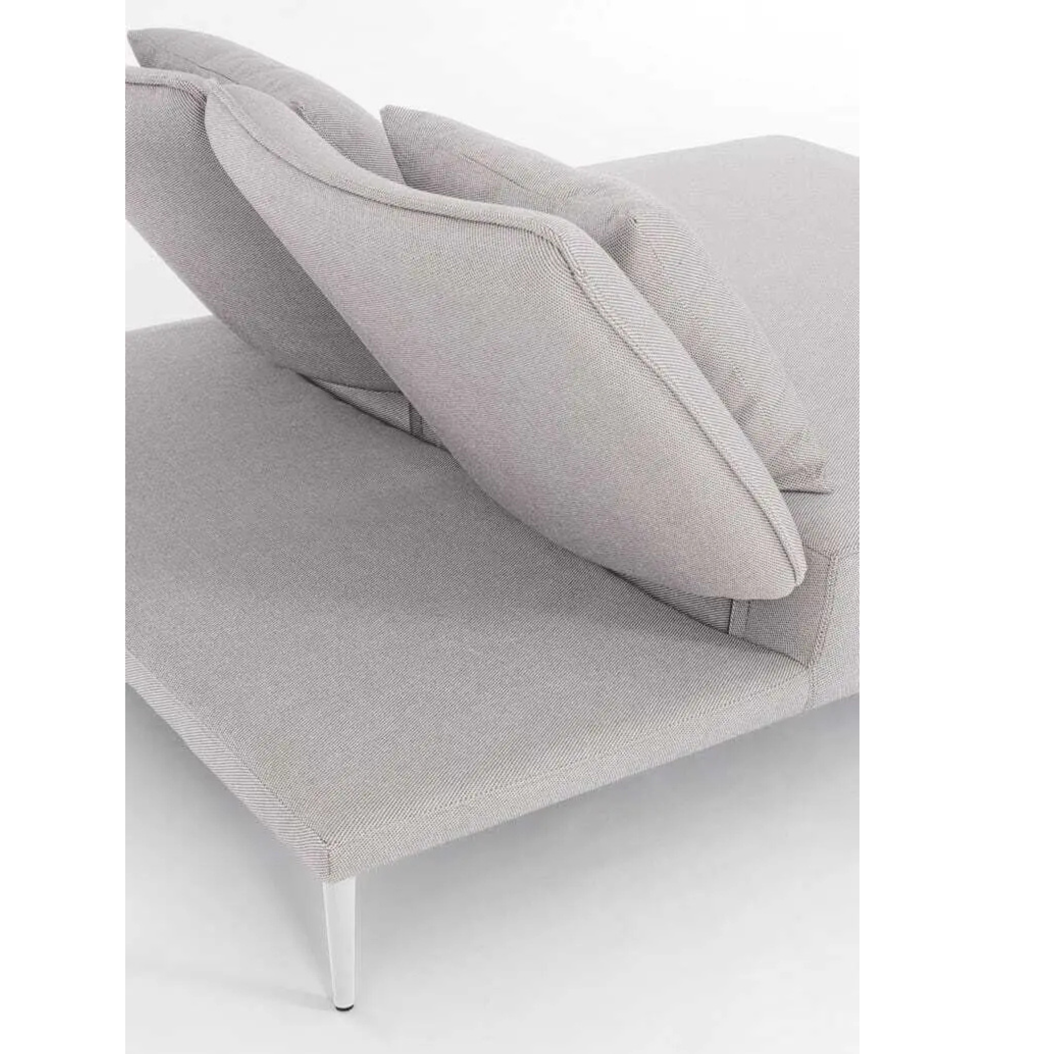 Doppelliege Viper hellgrau