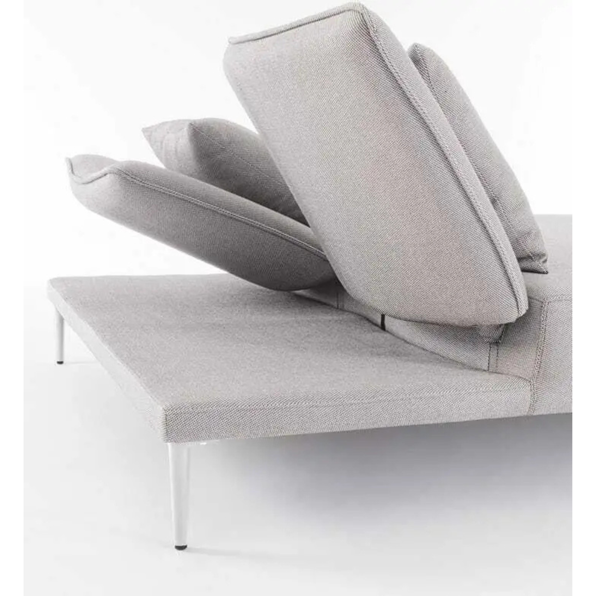 Doppelliege Viper hellgrau