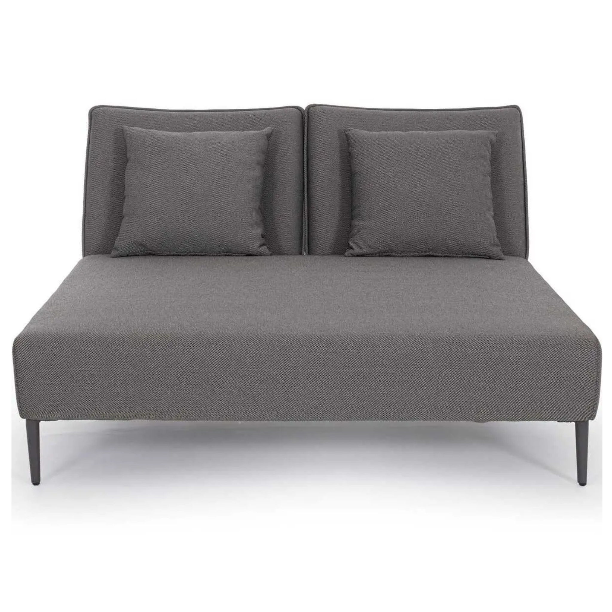 Doppelliege Viper anthrazit