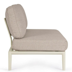 Bizzotto Gartenlounge Sofa 2-Sitzer Gerald Pelican - Modernes Loungesofa für Balkon und Terrasse
