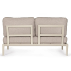 Bizzotto Gartenlounge Sofa 2-Sitzer Gerald Pelican – hochwertiges Outdoor Lounge Sofa