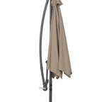Ampelschirm Nizza 300cm Taupe - Sonnenschirm Schweiz | Bizzotto