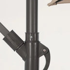 Ampelschirm Nizza 300cm Taupe - Sonnenschirm Schweiz | Bizzotto