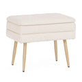 Banc rembourré Olga avec espace de rangement