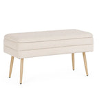 Banquette rembourrée Olga avec rangement