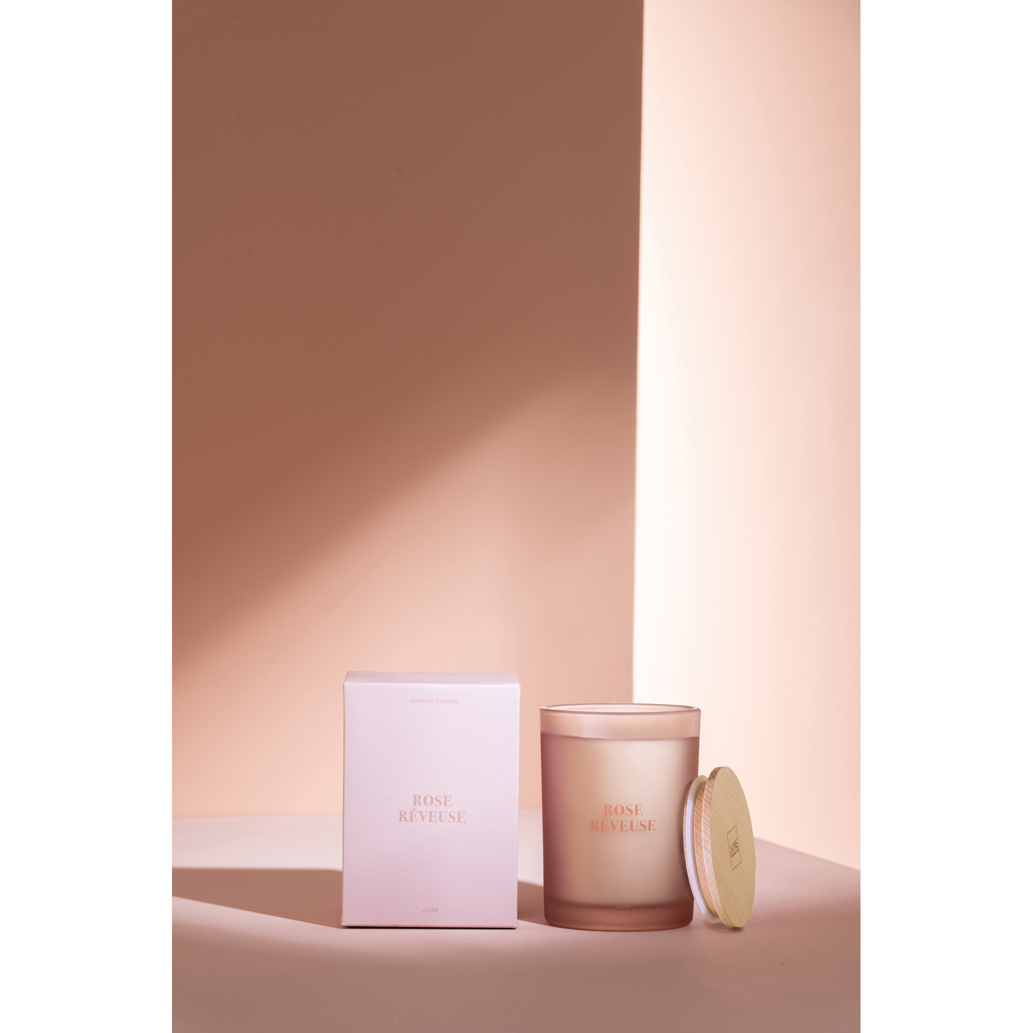 Bougie parfumée Rose rêveuse 38 heures 12,5cm