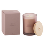 Jolipa Duftkerze "Figue Frivole" in rosa Glasgefäss mit Holzdeckel und passender Geschenkbox von J-Line