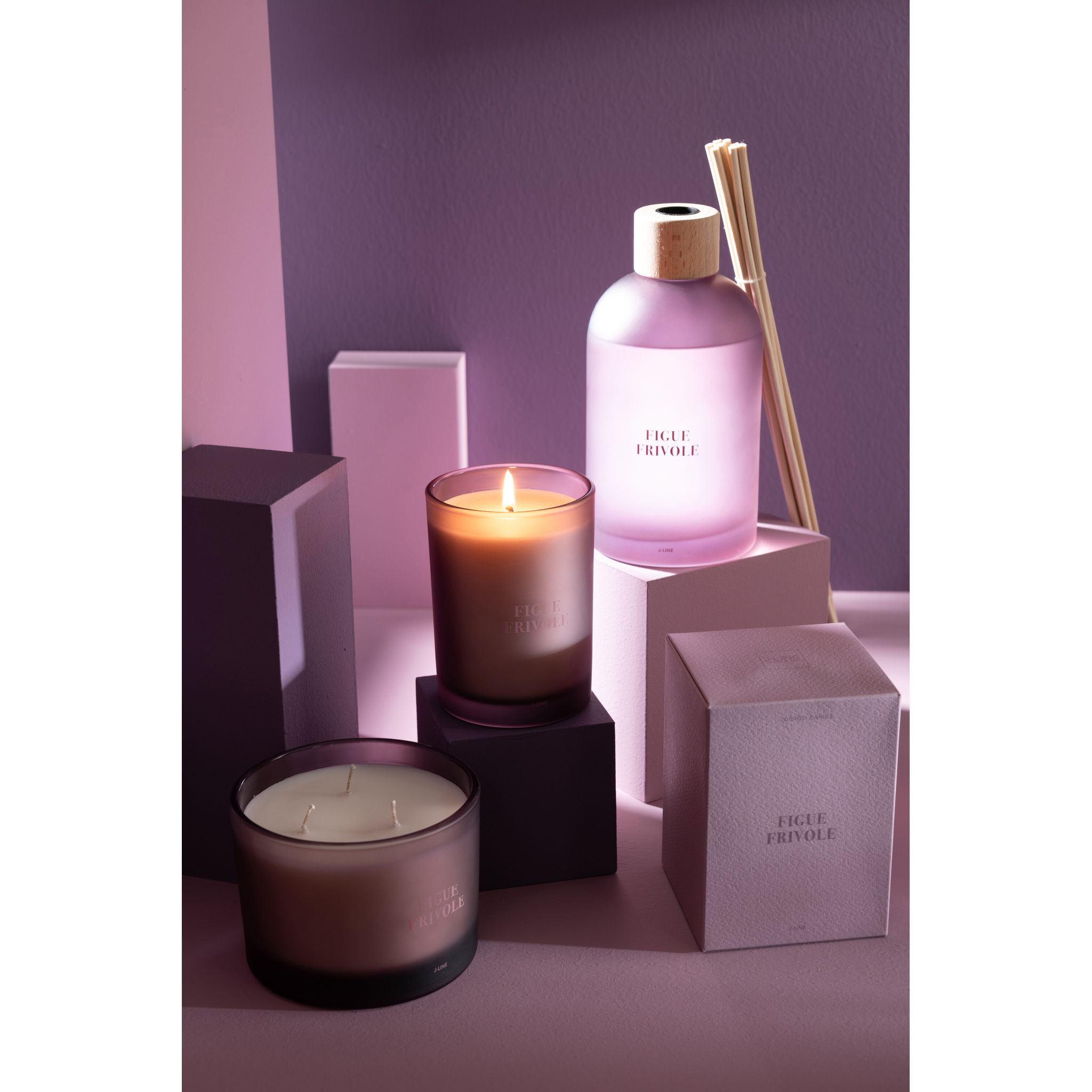 Bougie parfumée Figue Frivole 38 heures 12,5 cm