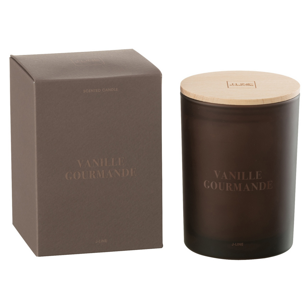 Bougie parfumée Vanille Gourmet, 38 heures, 12,5 cm