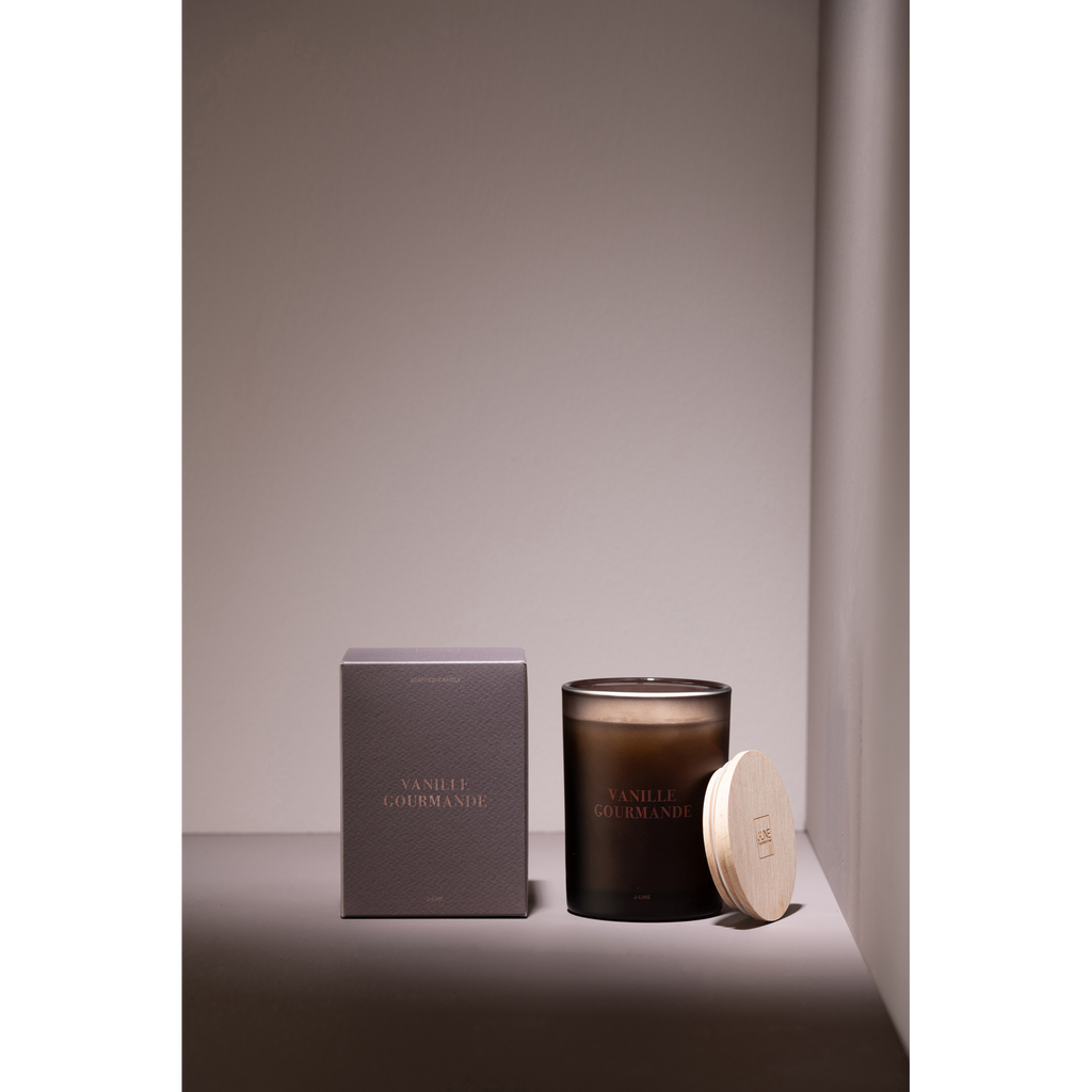 Bougie parfumée Vanille Gourmet, 38 heures, 12,5 cm