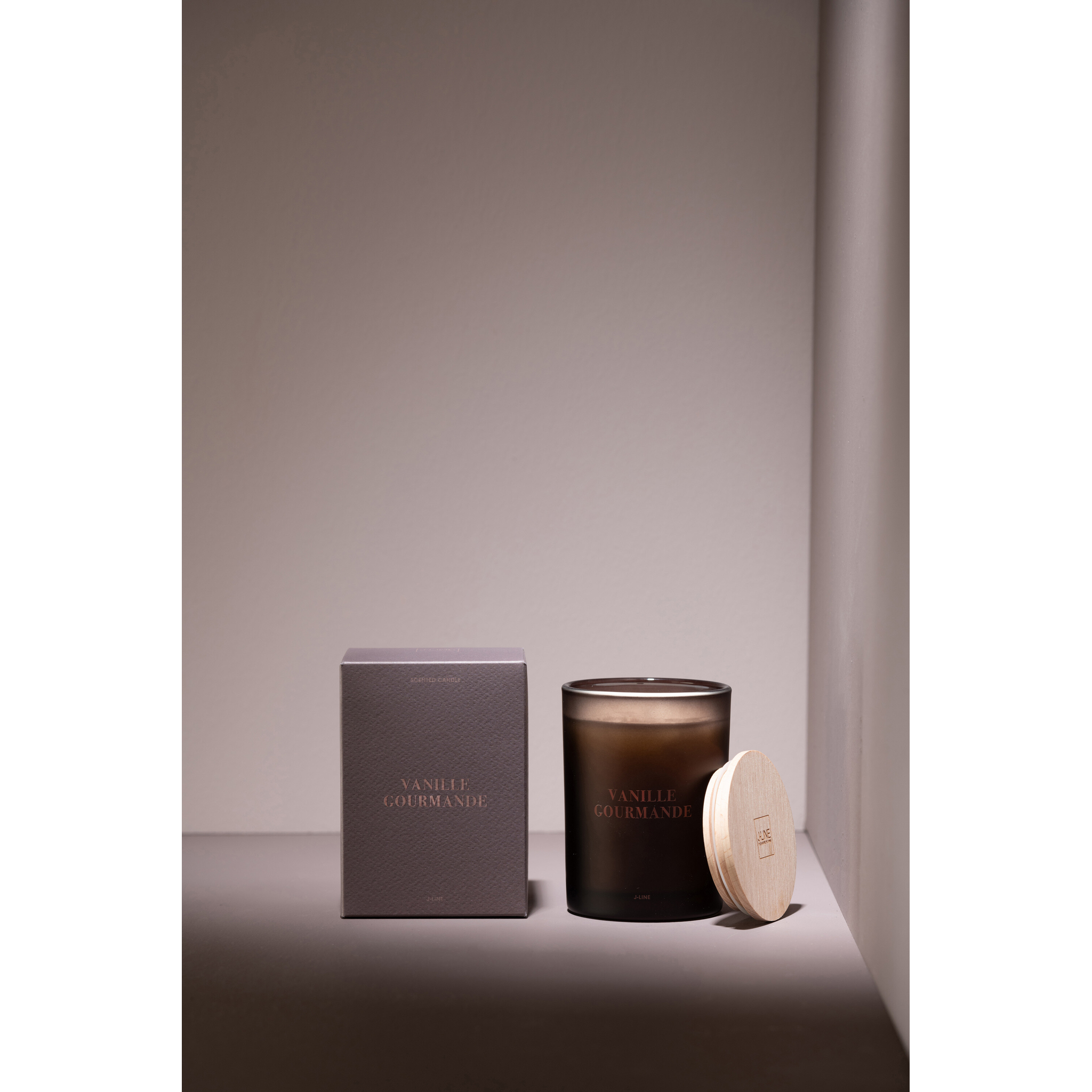 Bougie parfumée Vanille Gourmet, 38 heures, 12,5 cm