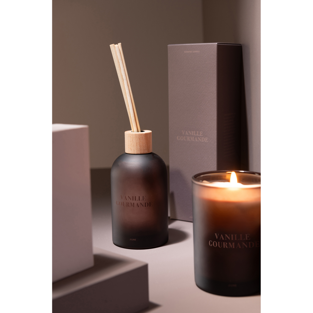 Bougie parfumée Vanille Gourmet, 38 heures, 12,5 cm