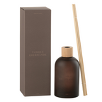 Jolipa Duftspender Vanille Gourmande mit Rattan-Stäbchen und brauner Geschenkbox, 200ml Raumduft-Diffuser