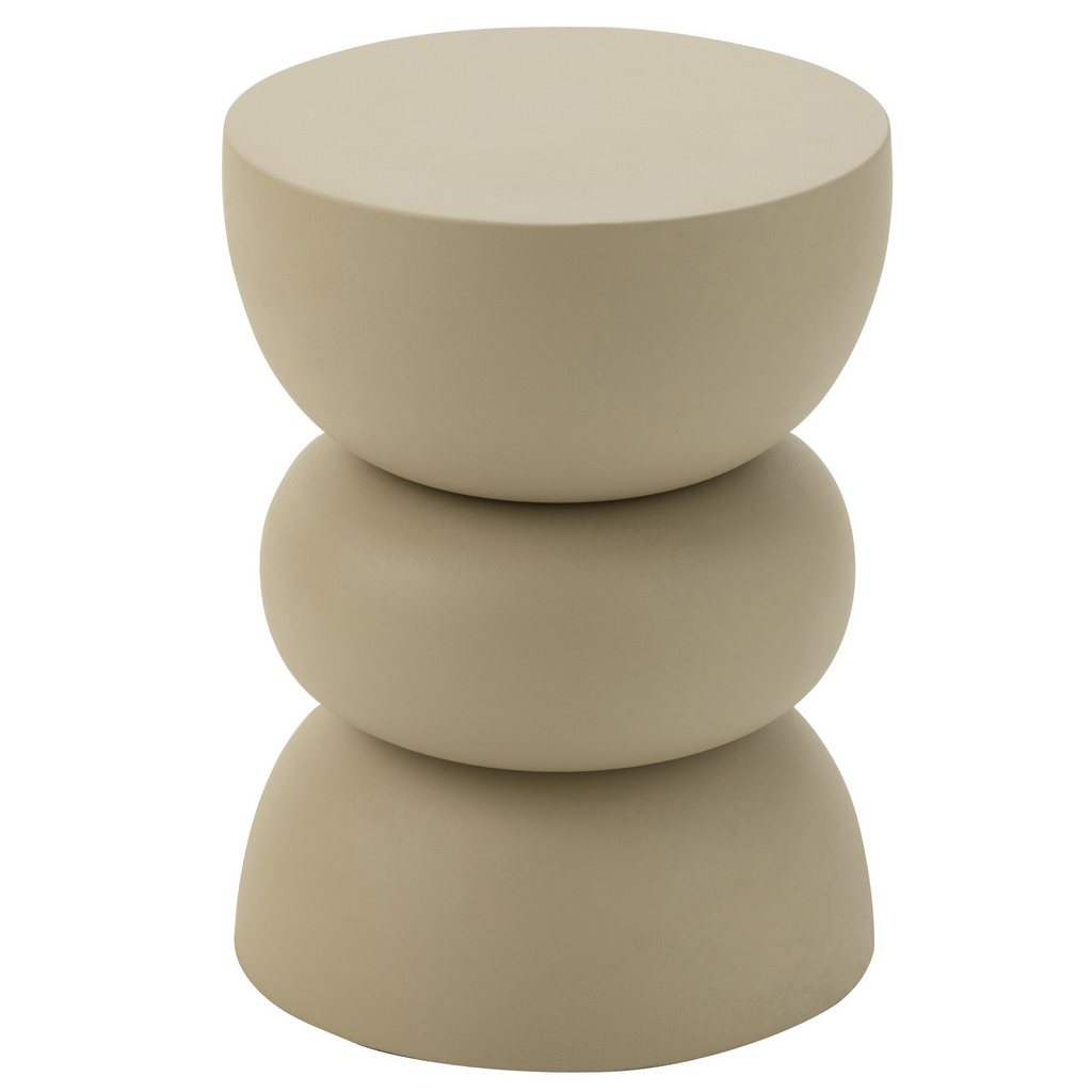 Table d'appoint Lise Eisen, ivoire