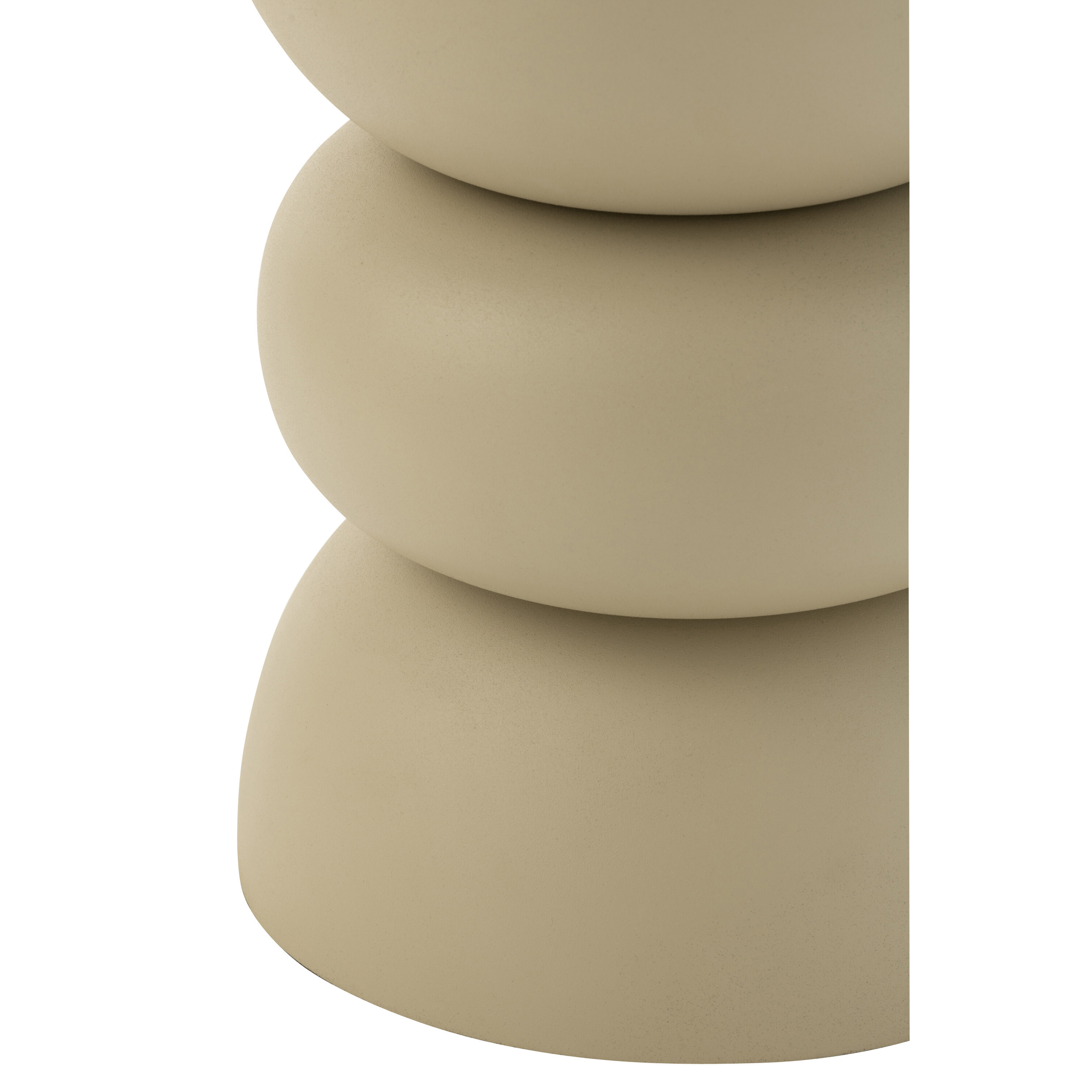 Table d'appoint Lise Eisen, ivoire