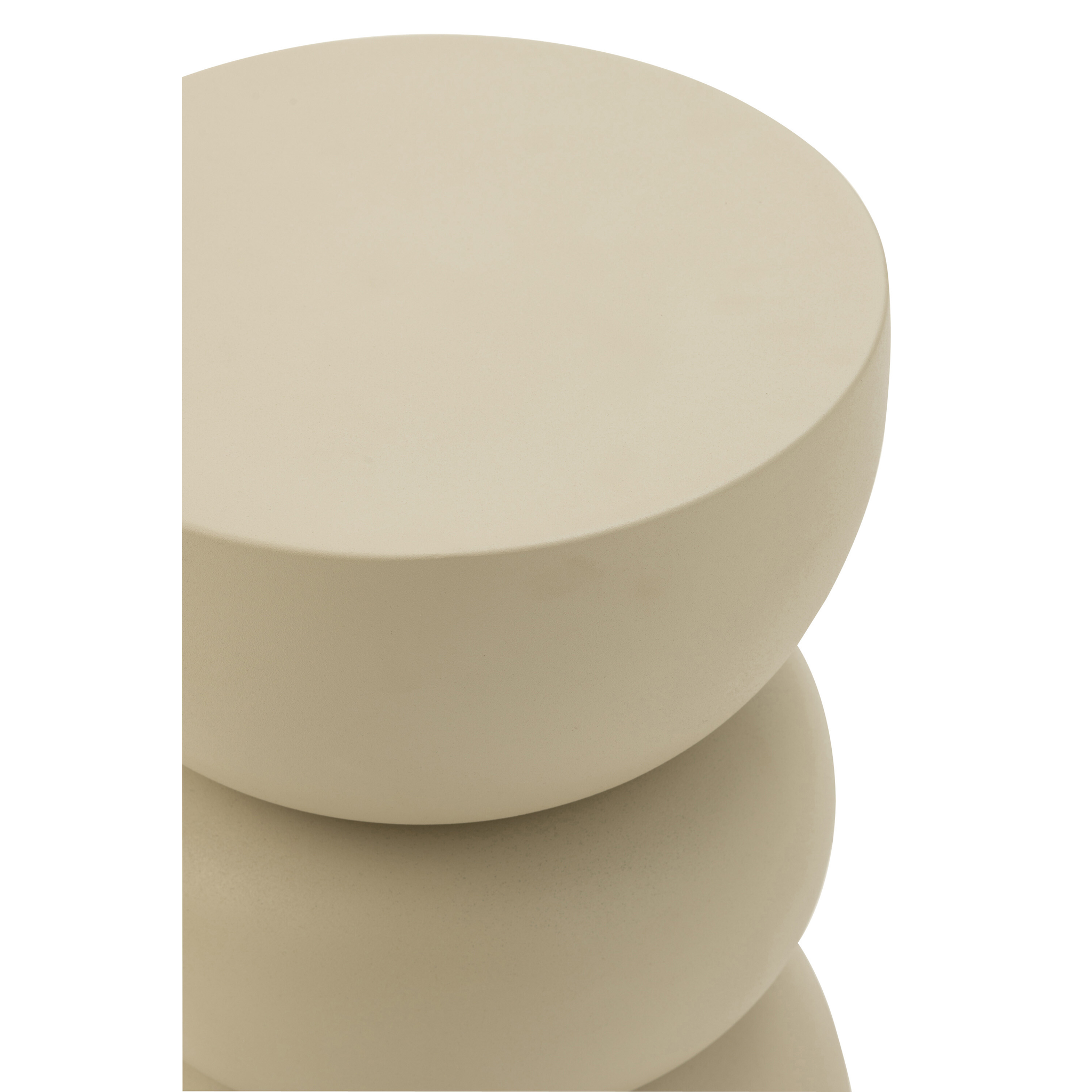 Table d'appoint Lise Eisen, ivoire