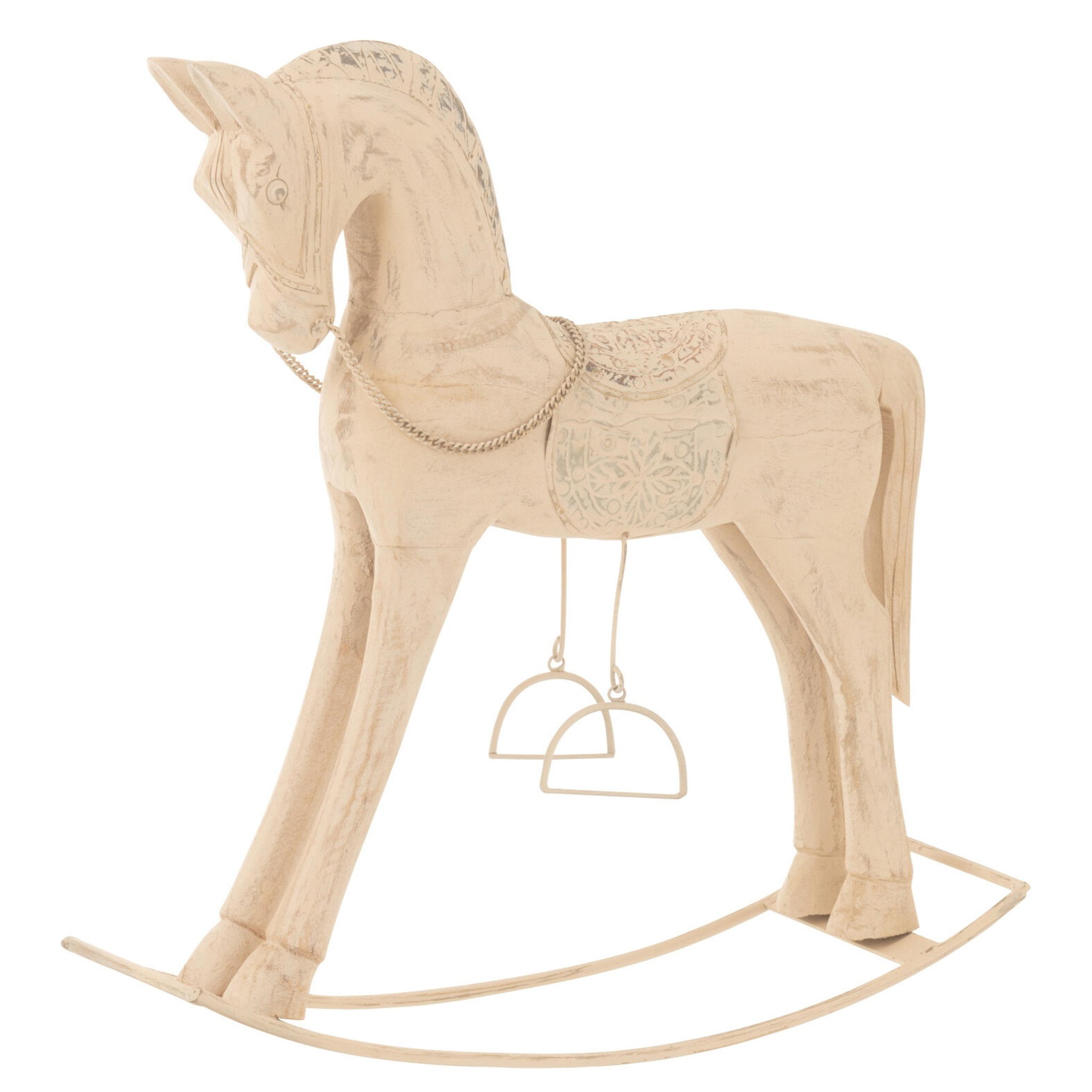 Cheval à bascule décoratif Topo S 53 cm