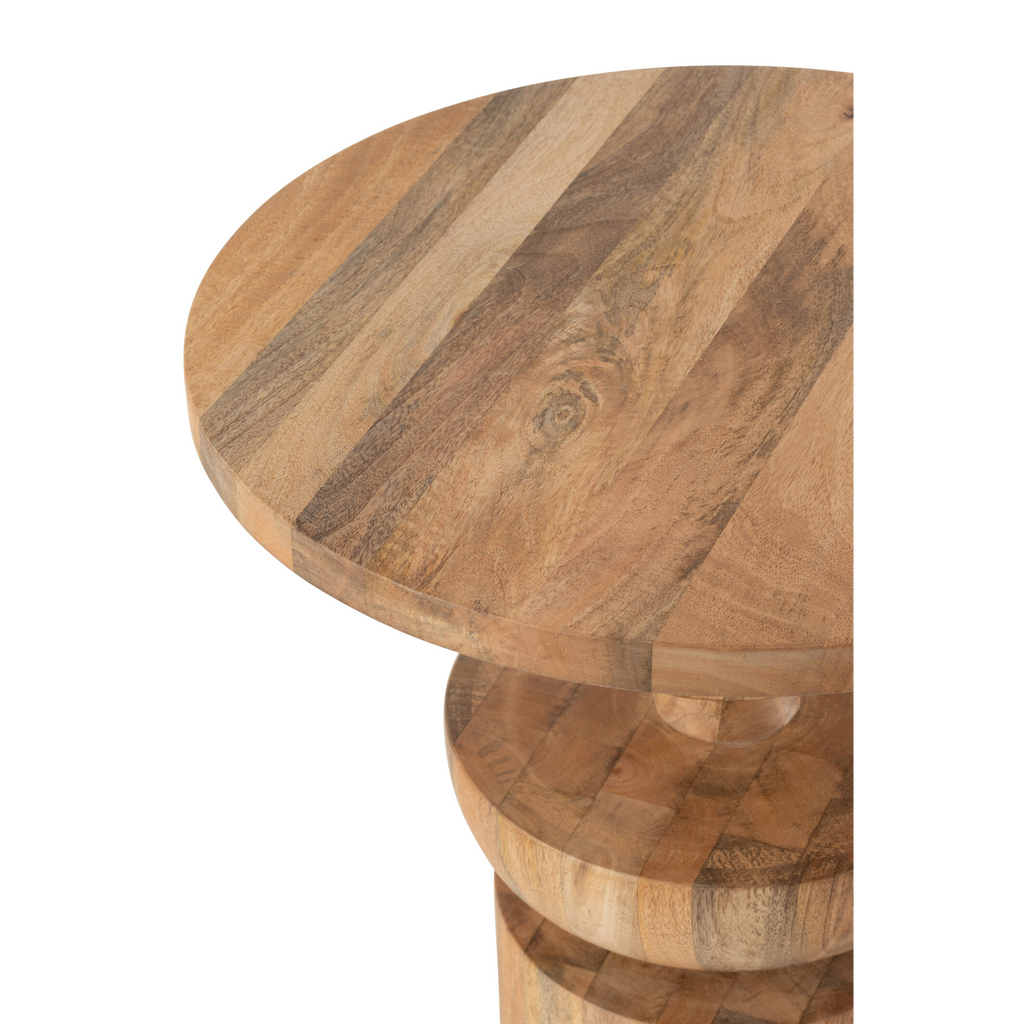 Table d'appoint Goa, finition naturelle