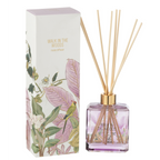Jolipa Walk in the Woods Duftspender rosa mit Rattan-Stäbchen und Verpackung, Lavendel-Duft