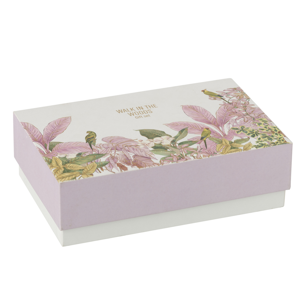 Coffret cadeau bougie + diffuseur de parfum Promenade en forêt