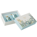Jolipa Walk in the Woods Geschenkset Blau mit Duftdiffusor und Kerze in tropischer Geschenkbox