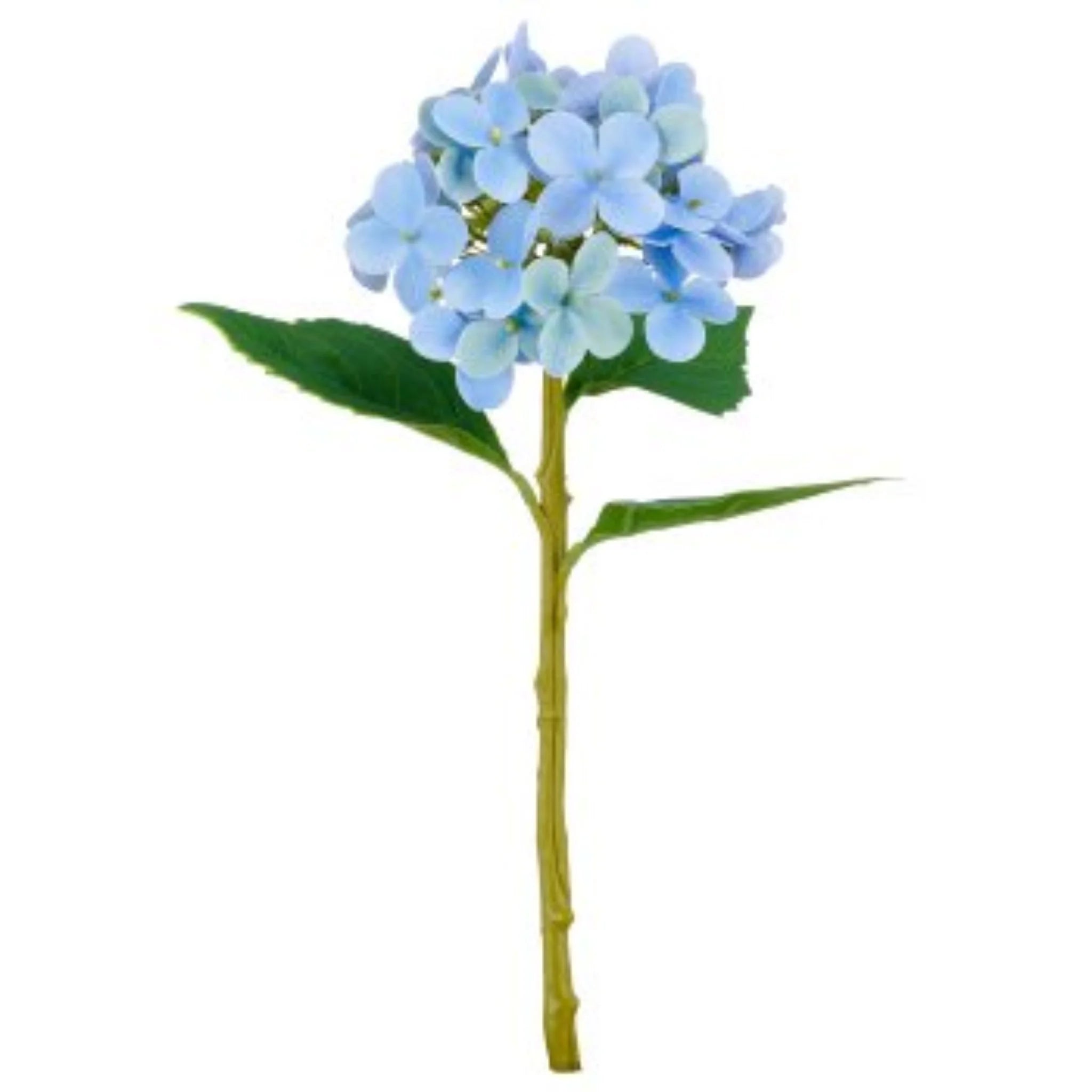 Künstliche Hortensie blau 33cm - Kunstpflanze für Dekoration und Inneneinrichtung
