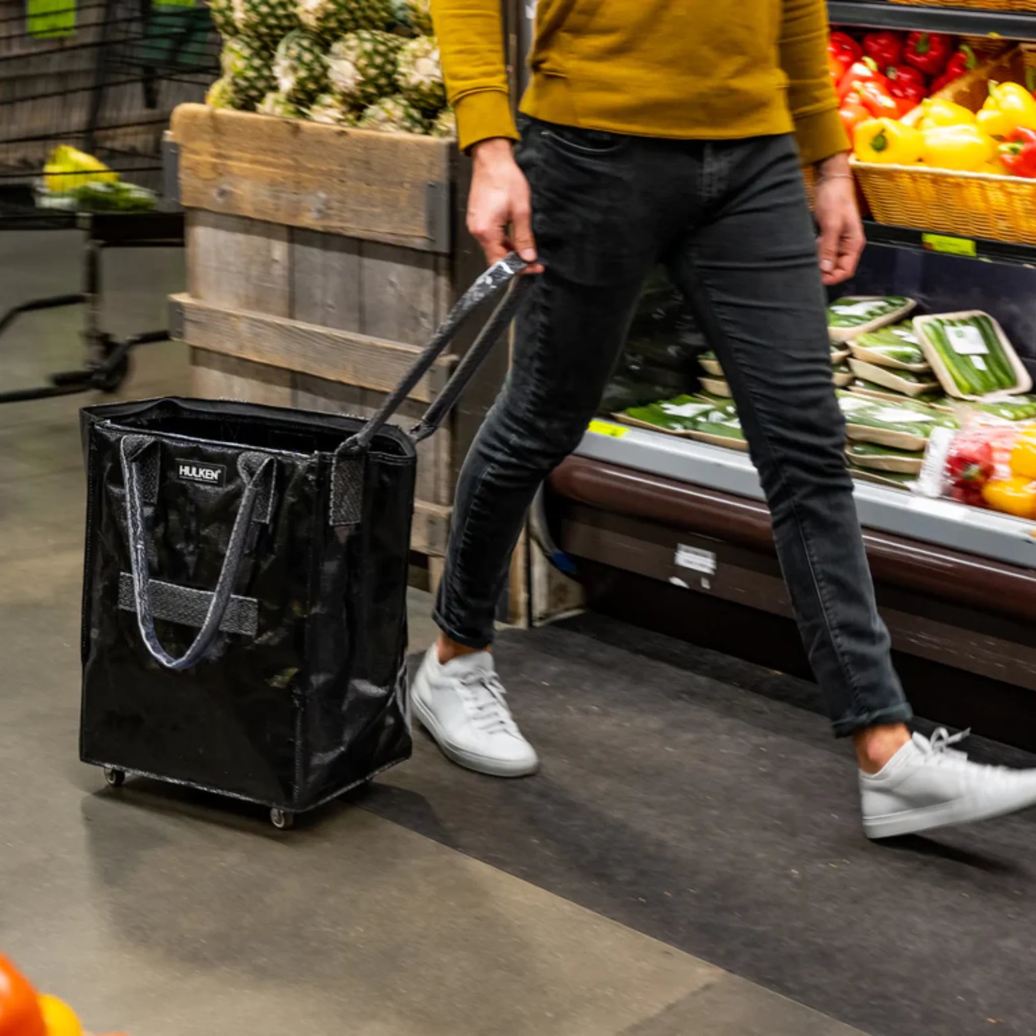 Hulken® Die Original Rolling Tote Bag Medium
