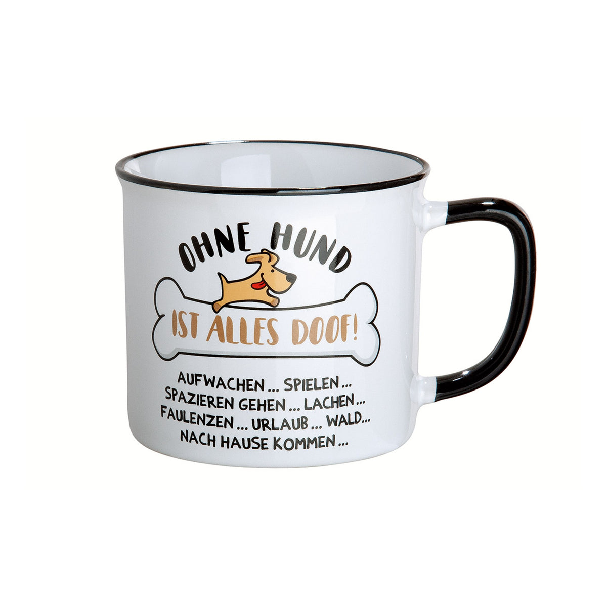 Tasse Hundemotiv Keramik 390 ml