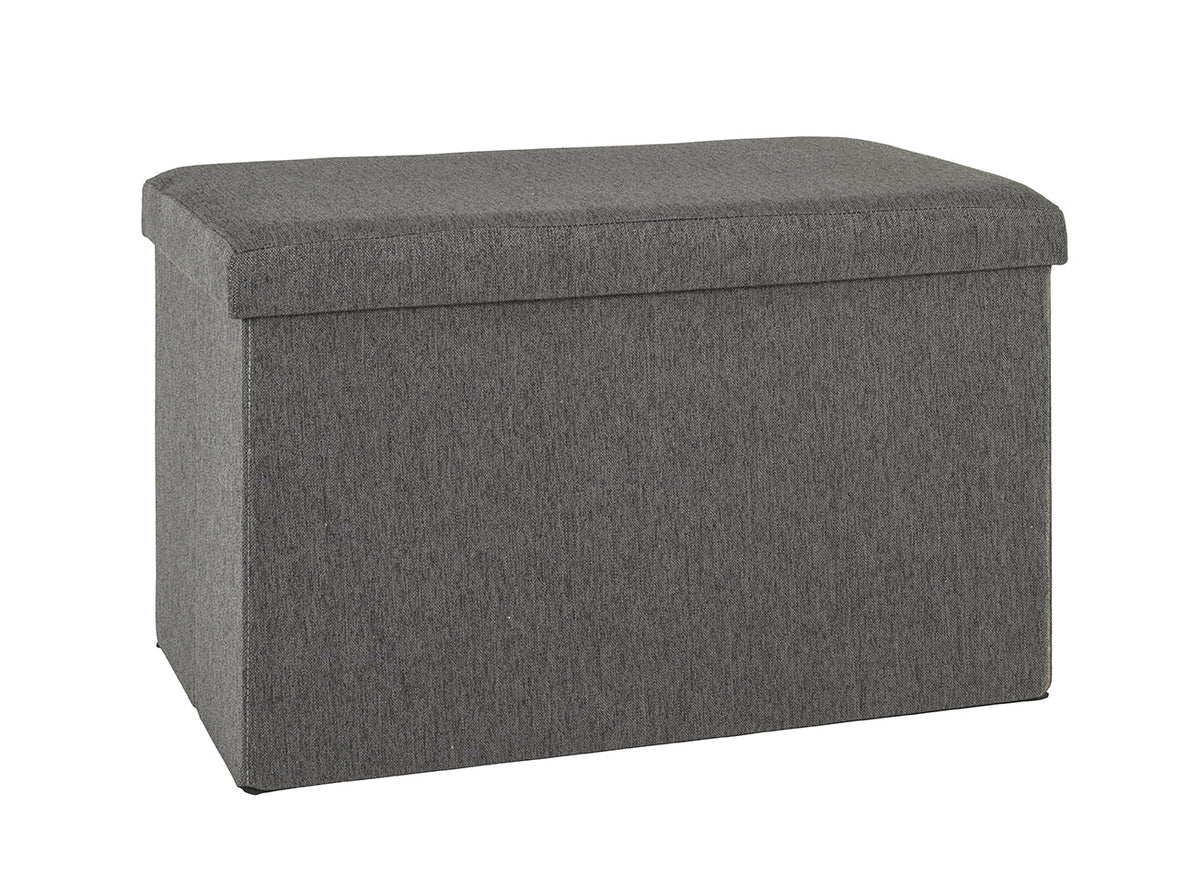 HAKU Möbel Sitzbox aus Textil klappbar in Anthrazit